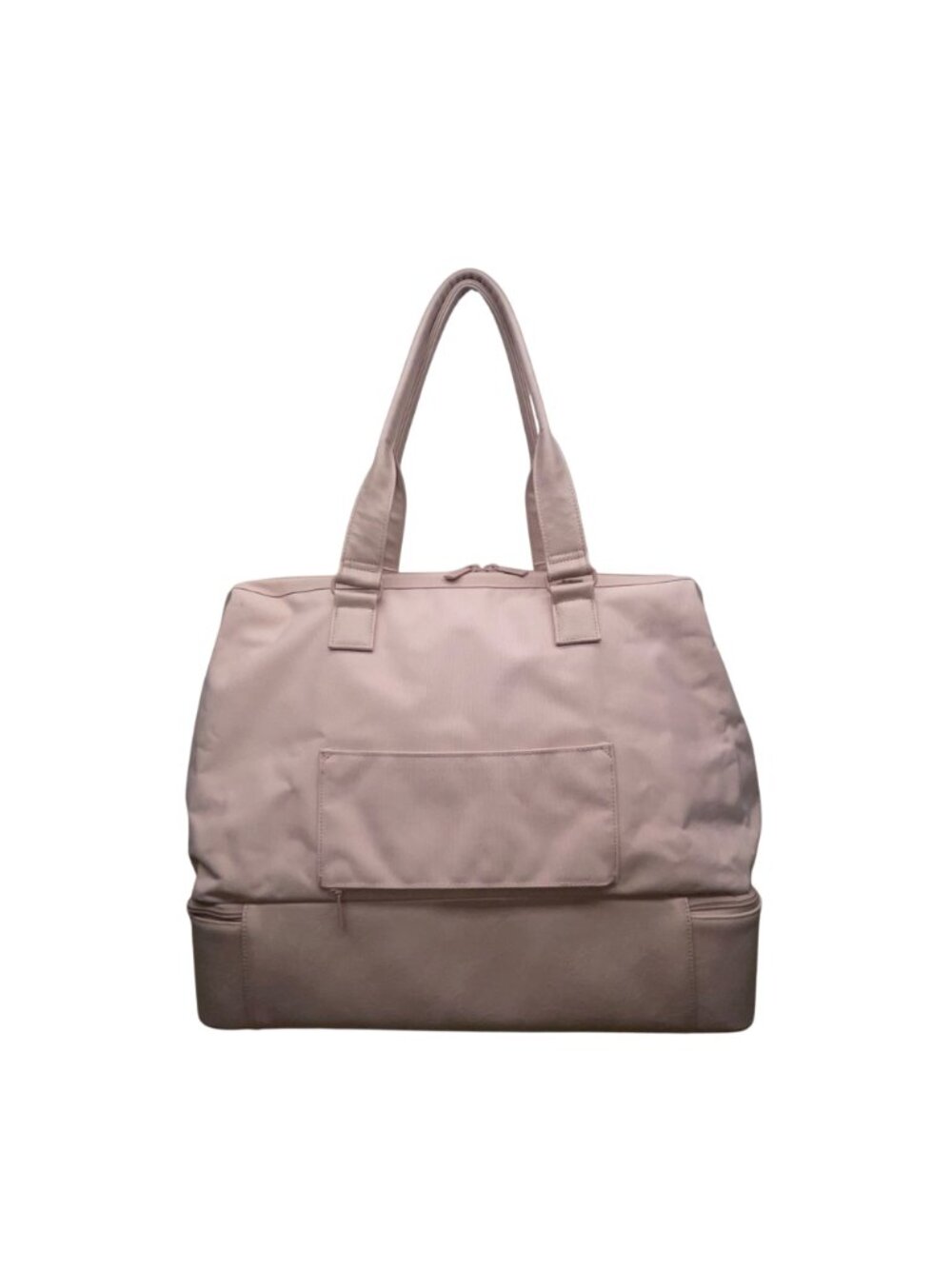 Beis Women’s Atlas Pink With Zipper Compartments The Weekender Travel Tote Bag - Picture 3 of 16